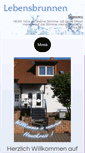 Mobile Screenshot of lebensbrunnen.com